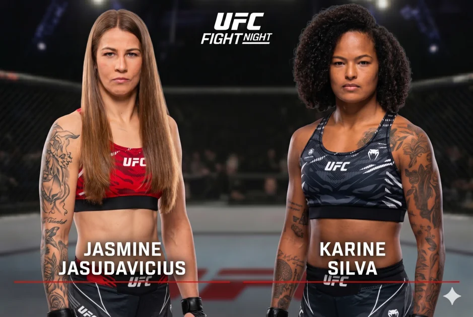 Jasmine Jasudavicius Returns Home at UFC Winnipeg to Face Karine Silva in Ranked Flyweight Showdown