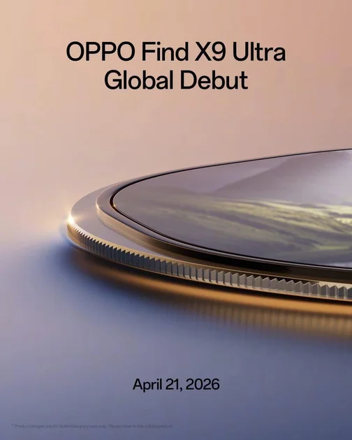 r/Oppo - Official announcement: Oppo Find X9 Ultra will launch globally on April 21st