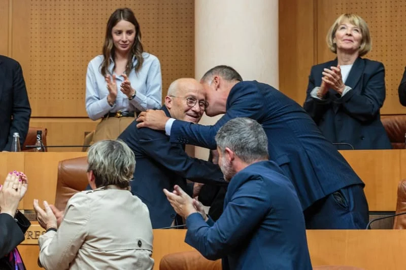 Gilles Giovannangeli, premier président sudiste de l'histoire de l'institution, a été élu ce 4 mai, à l'exécutif.