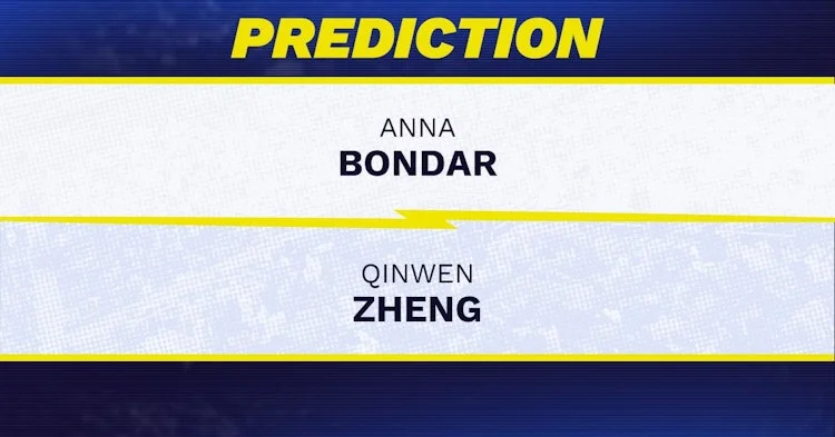 Anna Bondar vs Qinwen Zheng Tennis Prediction.