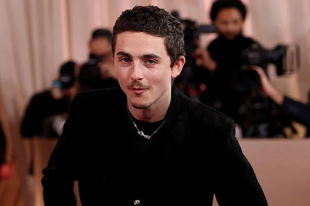 Timothée Chalamet attends the 83rd annual Golden Globe Awards at The Beverly Hilton on January 11, 2026 in Beverly Hills, California.