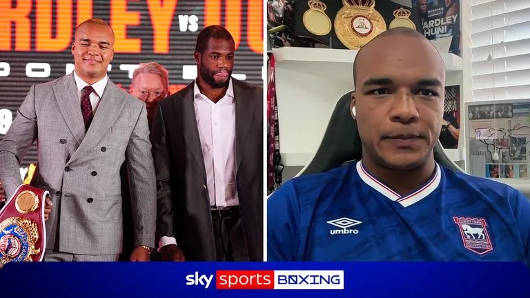 Fabio Wardley has stated he&#39;s prepared for a slugfest against domestic rival Daniel Dubois as he attempts to defend his WBO world heavyweight title.