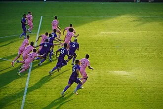 Soccer rivalry between Inter Miami CF and Orlando City SC