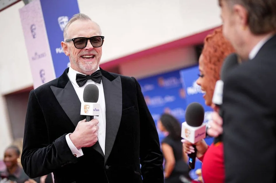 Greg Davies attends the 2026 BAFTA Television Awards with P&O Cruises at The Royal Festival Hall on May 10, 2026 in London, England