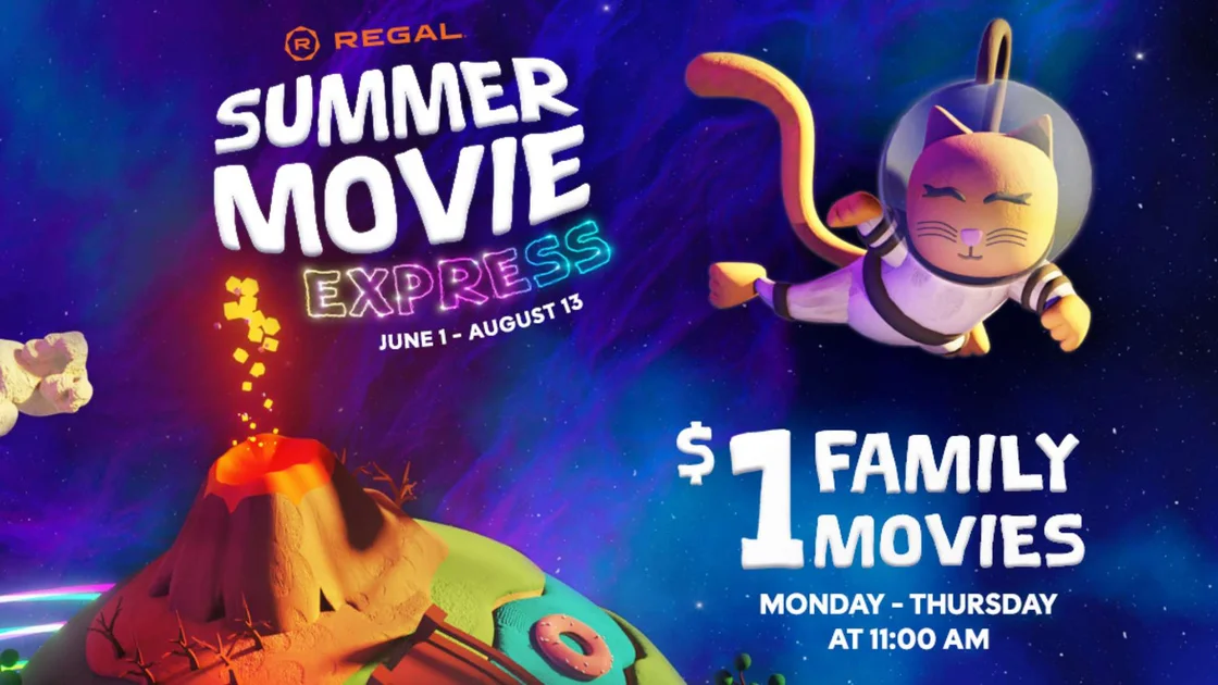 The Best $1.00 You'll Spend This Summer: Regal's Family Film Series Runs Through August 13