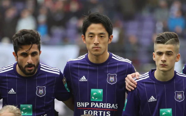 Brussels, Belgium / Rsc Anderlecht v Kv Mechelen / "nRyota MORIOKA"nFootball Jupiler Pro League 2017 - 2018 Matchday 25 / "nPicture by Vincent Van...
