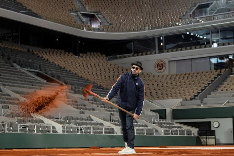 JR / Création affiche officielle Roland-Garros 2026