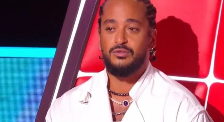 slimane en pleurs dans the voice kids 1