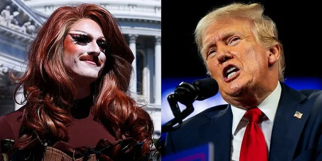 r/transgender - Drag queen Pattie Gonia fights back against Trump's transphobic attack ad