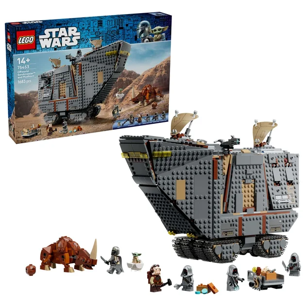 LEGO Star Wars 75453 Offworld Sandcrawler And Mudhorn 3