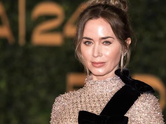 Emily Blunt high-slit gown 2024 Red Sea International Film Festival