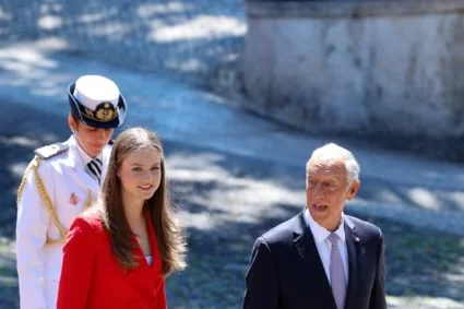 En juillet 2025, la princesse Leonor d'Espagne effectuait son premier voyage en solo, au Portugal