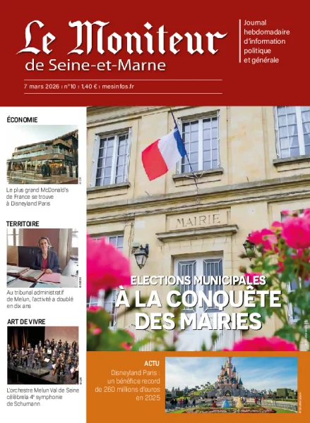 Numéro du 07 mars 2026 du journal Le Moniteur de Seine-et-Marne