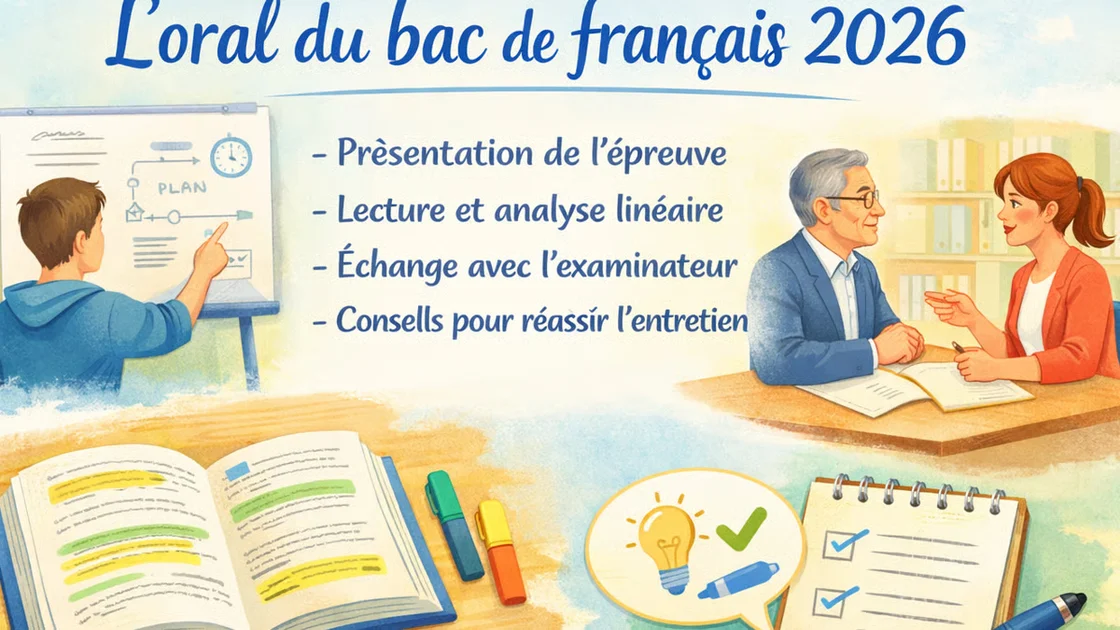 Oral du bac de français 2026 : réussir l’épreuve