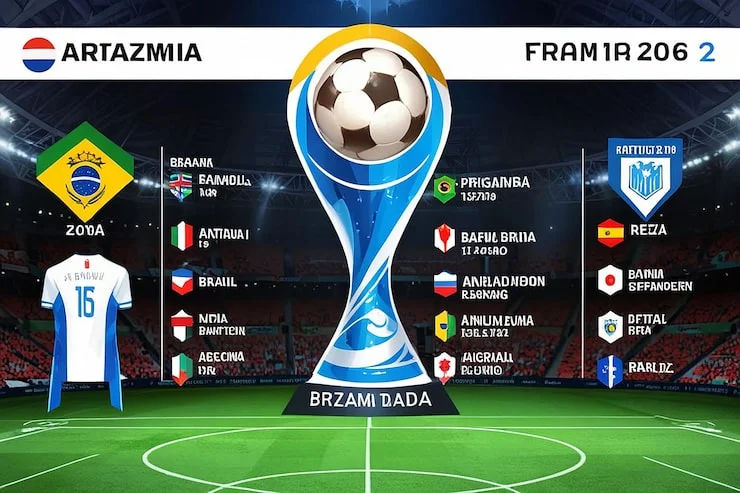 Photo argentina vs brazil fifa world cup 2026 match result details template