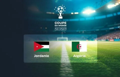 Les compositions pour le match Jordanie - Algérie