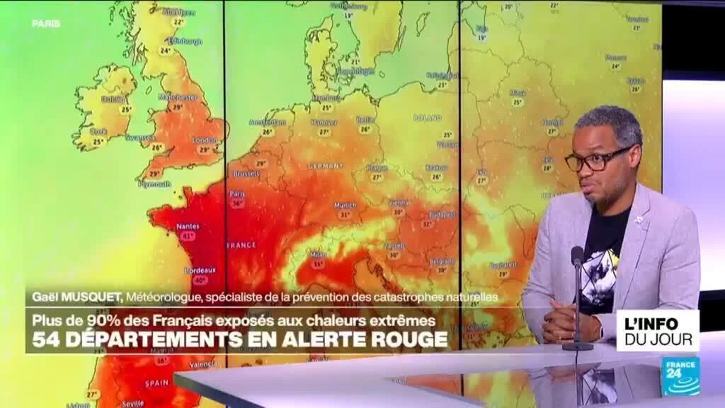 Canicule en France : records de chaleur et nuits tropicales, le pays à rude épreuve
