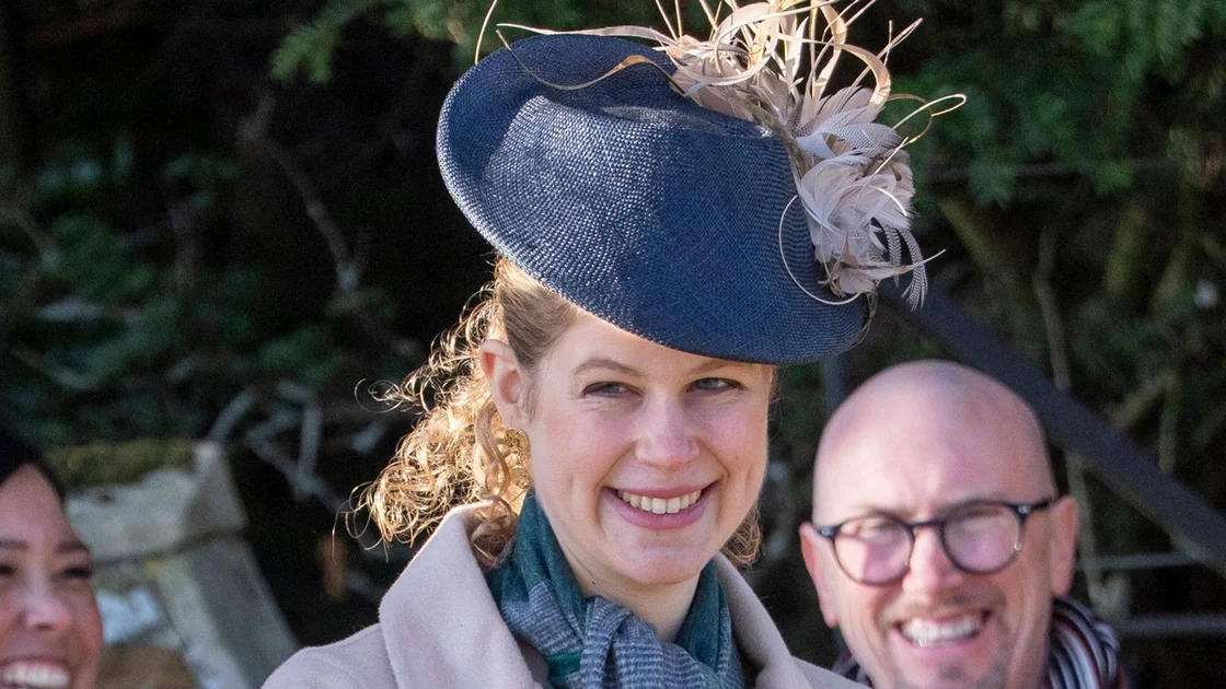 Lady Louise Windsor attends the Christmas Morning Service at St Mary Magdalene Church