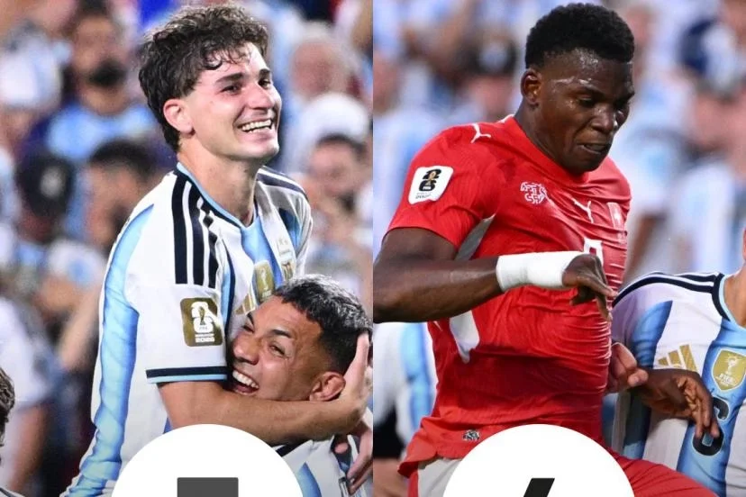 Les notes d'Argentine-Suisse : Julian Alvarez en sauveur, Breel Embolo en pleurs