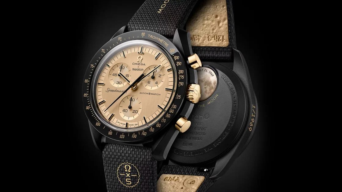 MoonSwatch 1969 : Swatch lâche l'or (vrai) pour ses 1969 montres