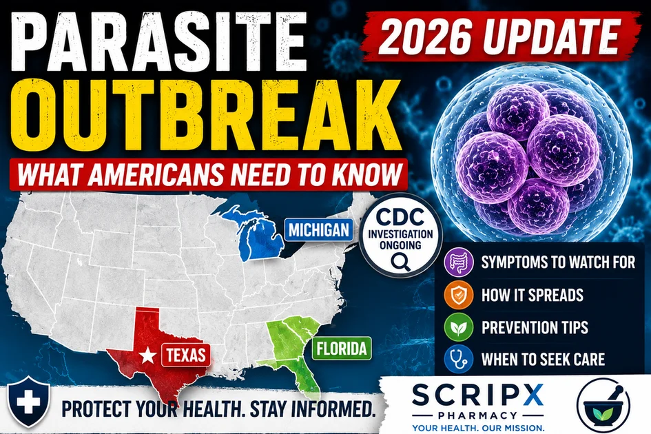 Parasite Outbreak 2026: Cyclospora Symptoms, States Affected & What You Need to Know