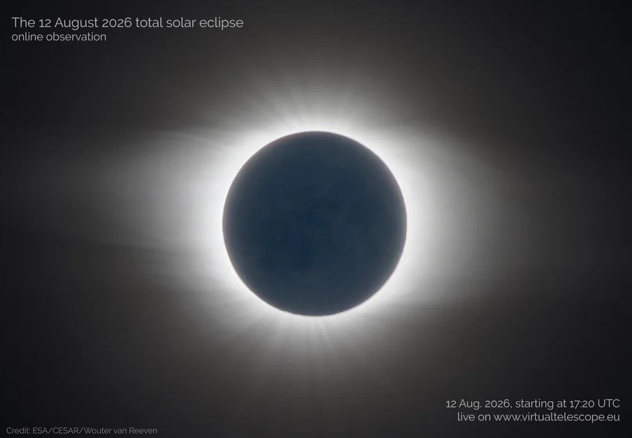 The 12 August 2026 total solar eclipse: poster of the event