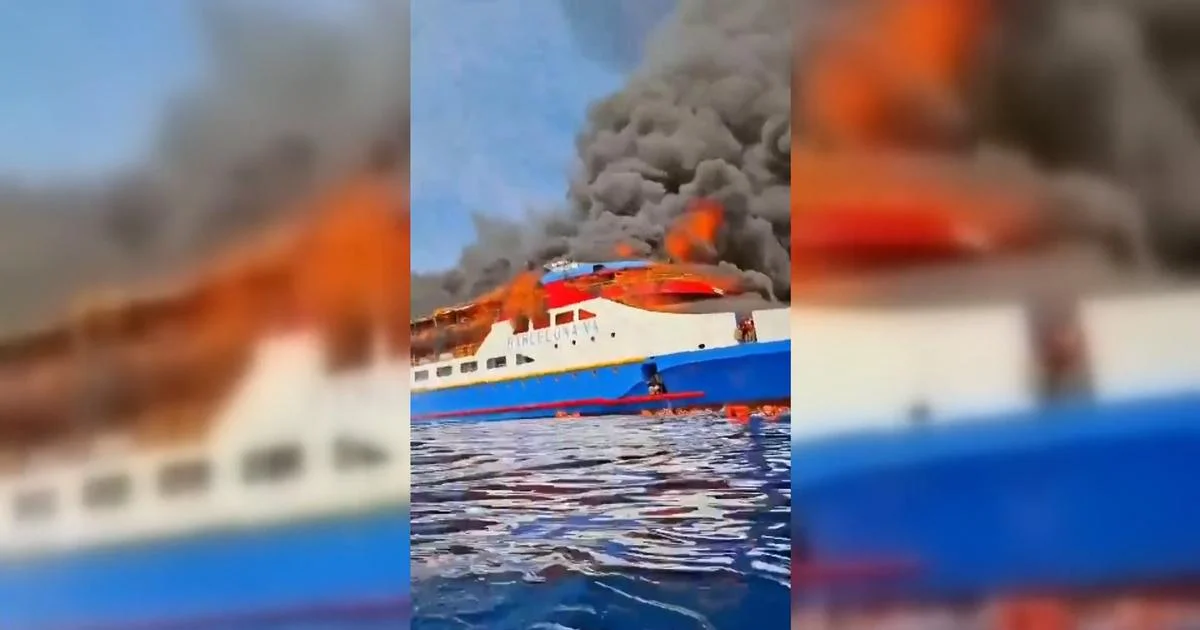 Les images effroyables de l’incendie meurtrier d’un ferry en Indonésie