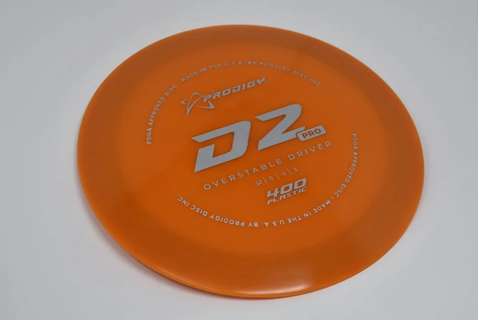 Buy Orange Prodigy 400 D2 Pro Distance Driver Disc Golf Disc (Frisbee Golf Disc) at Skybreed Discs Online Store