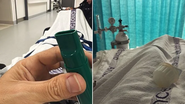 Phil Jamieson has cancelled the remainder of his Australian tour dates after fracturing his back on stage.