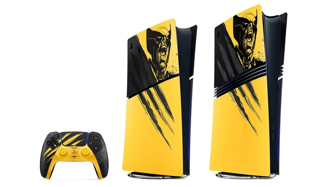 Marvel's Wolverine Limited Edition PS5 Console Announced, Plus Physical Disc Drive Covers - Marvel Wolverine