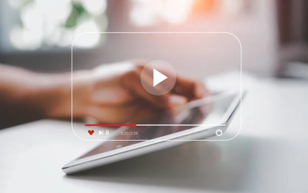 video streaming on the internet, watching movies and listening to music online on popular online platforms. - streaming tv stock pictures, royalty-free photos & images