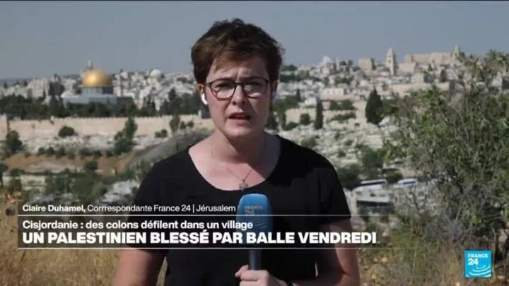 Cisjordanie : un Palestinien blessé par balle lors d'une marche de colons