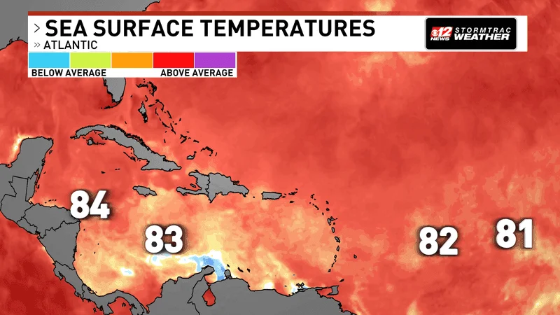 Tropical Storm Dolly races west toward Caribbean, heavy rain possible this weekend. (WPEC)