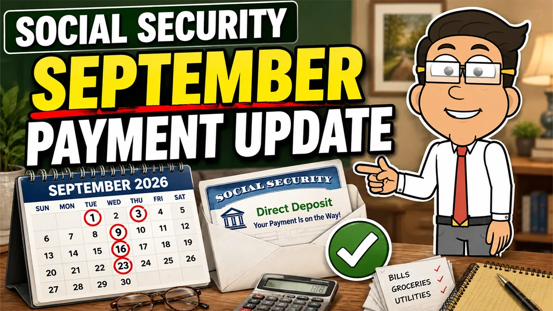 Social Security September 2026 payment dates update