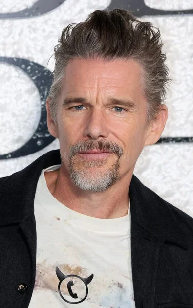 Ethan Hawke at the Los Angeles premiere of Universal Pictures' 'Black Phone 2' held at TCL Chinese Theatre in Hollywood, USA on October 08, 2025. Ethan hawke stock images, royalty-free photos and pictures