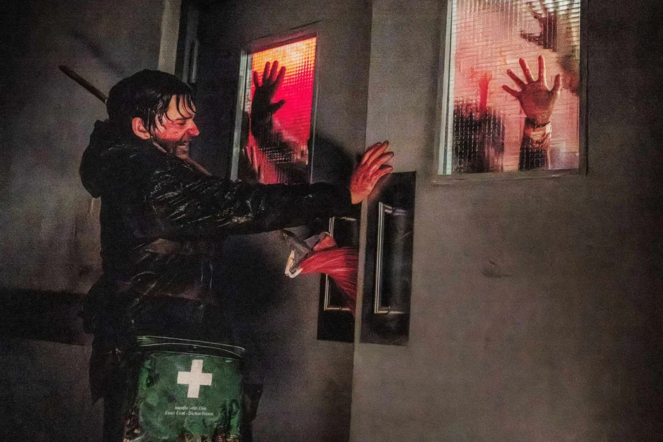 Austin Abrams in 'Resident Evil' (2026).