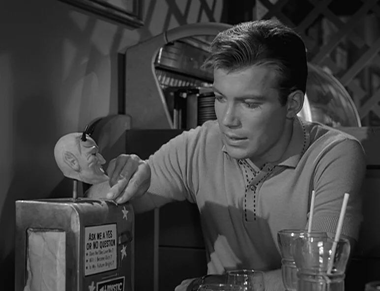 William Shatner in The Twilight Zone (1959)