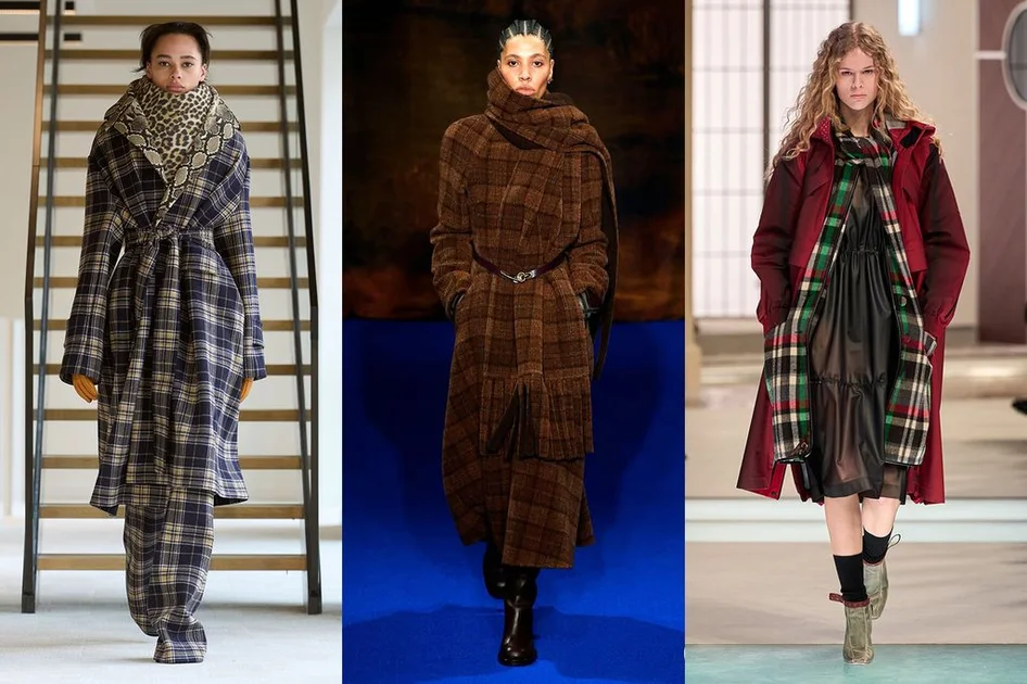 Carreaux  Les dfils Duran Lantink Burberry Louis Vuitton de la Fashion Week automnehiver 20252026