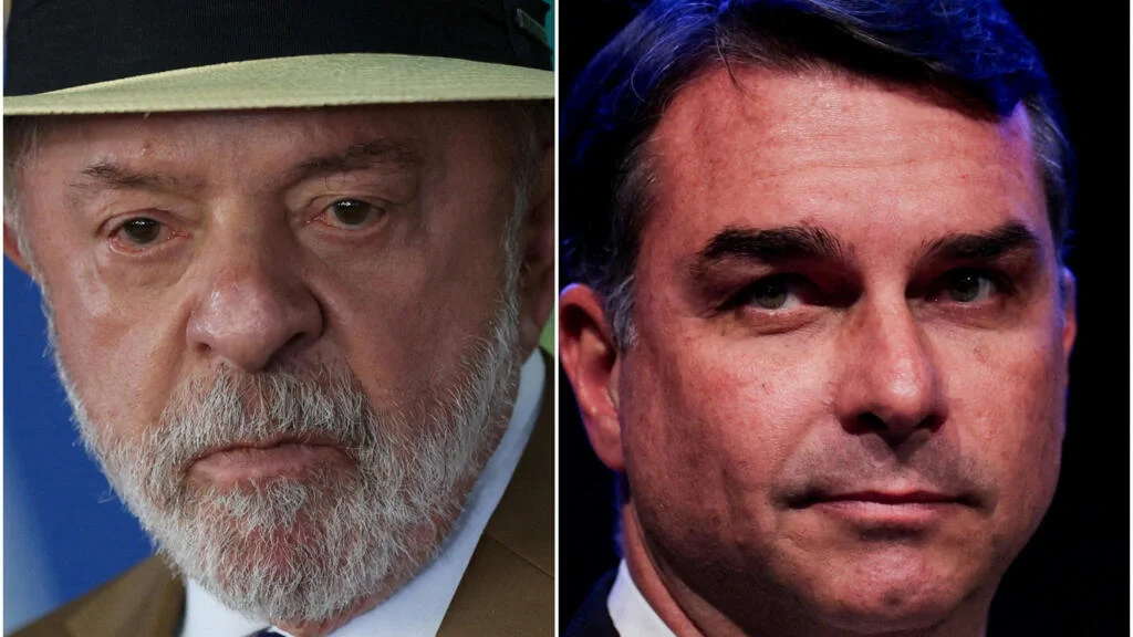 Le premier tour de la présidentielle au Brésil, un match serré entre le président sortant Lula (à gauche) et Flavio Bolsonaro (à droite)