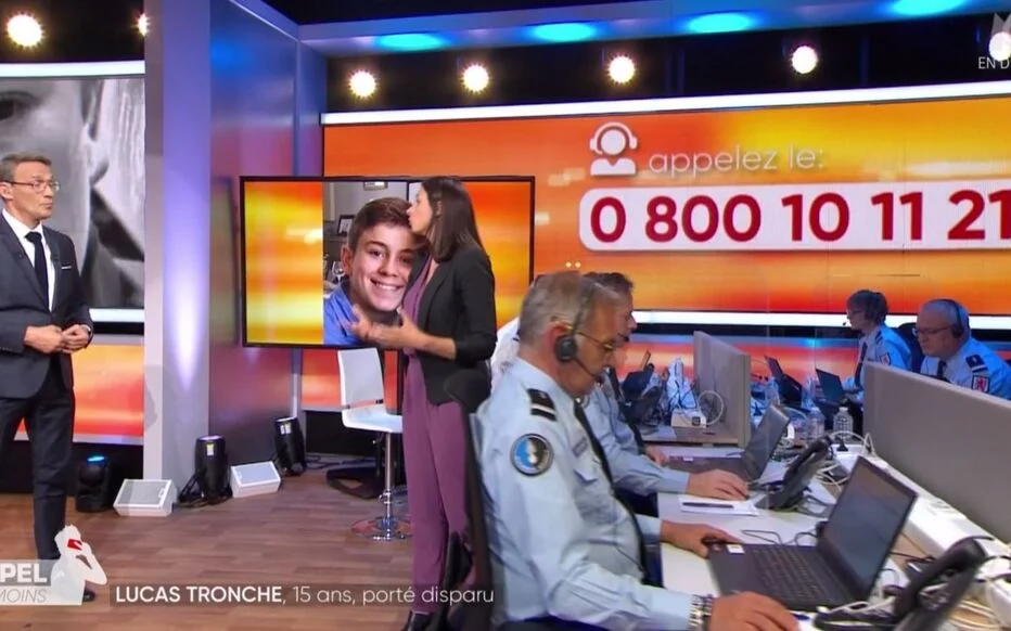 L'émission «Appel à témoins» a suscité un grand nombre d'appels ce lundi soir (capture d'écran).