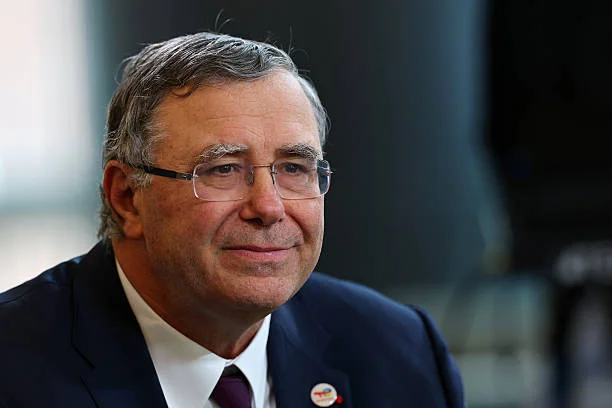 Patrick Pouyanne, chief executive officer of TotalEnergies SE, at the CERAWeek by S&P Global conference in Houston, Texas, US, on Tuesday, March 24,...