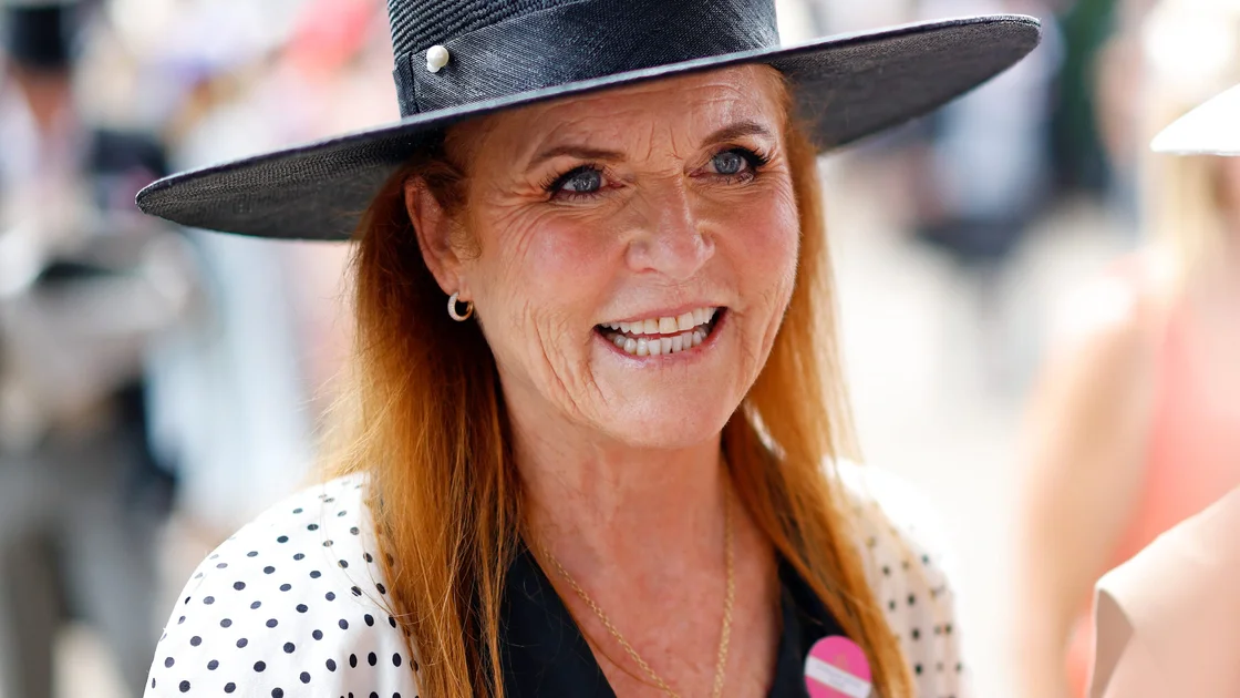 sarah ferguson attends day four of royal ascot at ascot racecourse on june 20, 2025 in ascot, england