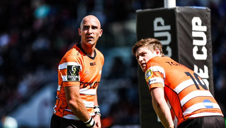 Les Cheetahs lors de la rencontre face à Toulon en huitièmes de finale de Challenge Cup