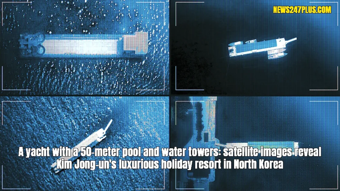 a yacht with a 50 meter pool and water towers satellite images reveal kim jong un s luxurious holiday resort in north korea