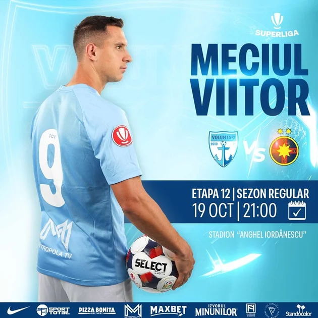 bilete FC Voluntаri - FCSB