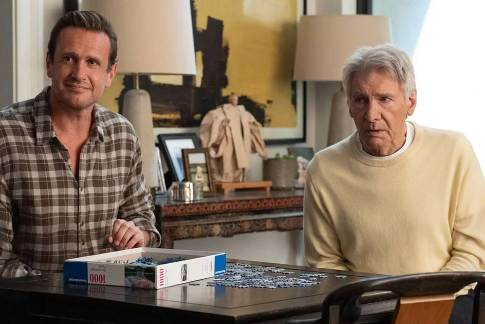 Jason Segel, Harrison Ford in Shrinking