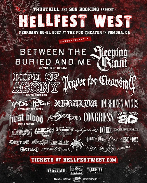 Hellfest 2027 : Hellfest West et Heavy Weekend dévoilent leurs premiers noms